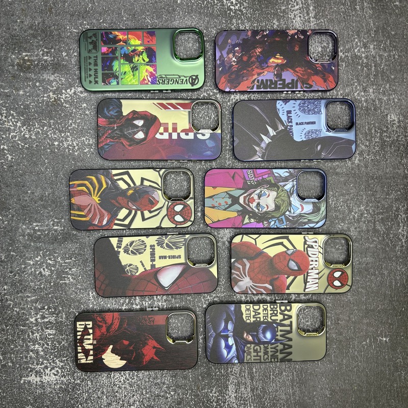Marvel And DC Comics 2D Foil Cases For iPhone Marvel And DC Comics 2D Foil Cases For iPhone