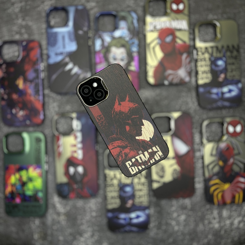 Marvel And DC Comics 2D Foil Cases For iPhone Marvel And DC Comics 2D Foil Cases For iPhone
