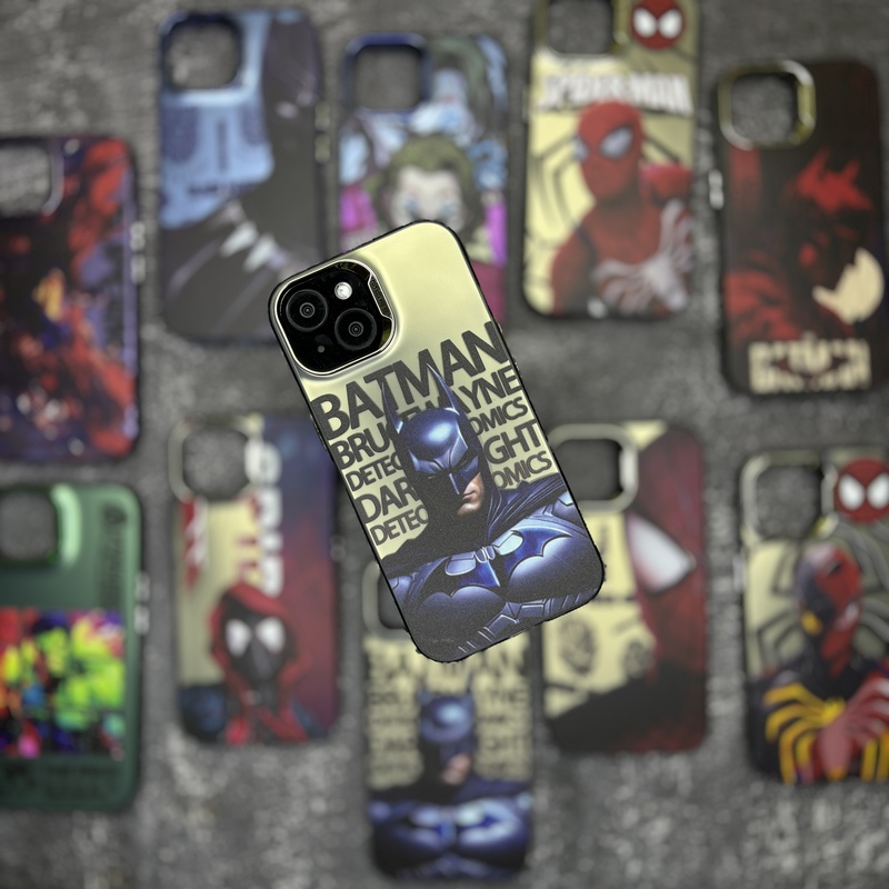 Marvel And DC Comics 2D Foil Cases For iPhone Marvel And DC Comics 2D Foil Cases For iPhone