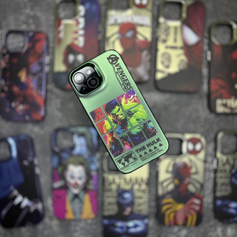 Marvel And DC Comics 2D Foil Cases For iPhone Marvel And DC Comics 2D Foil Cases For iPhone
