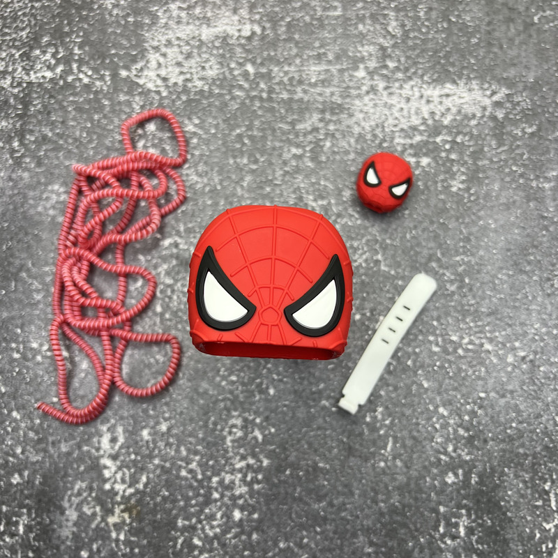 Spiderman Embossed Charger Protection Spiderman Embossed Charger Protection