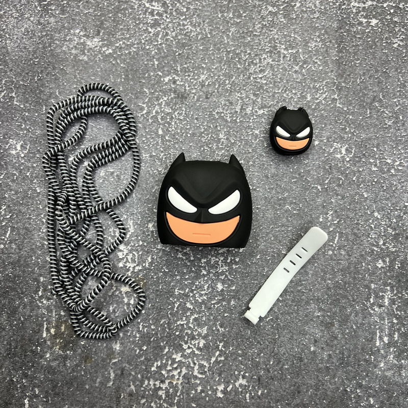 Batman Embossed Charger Protection Batman Embossed Charger Protection