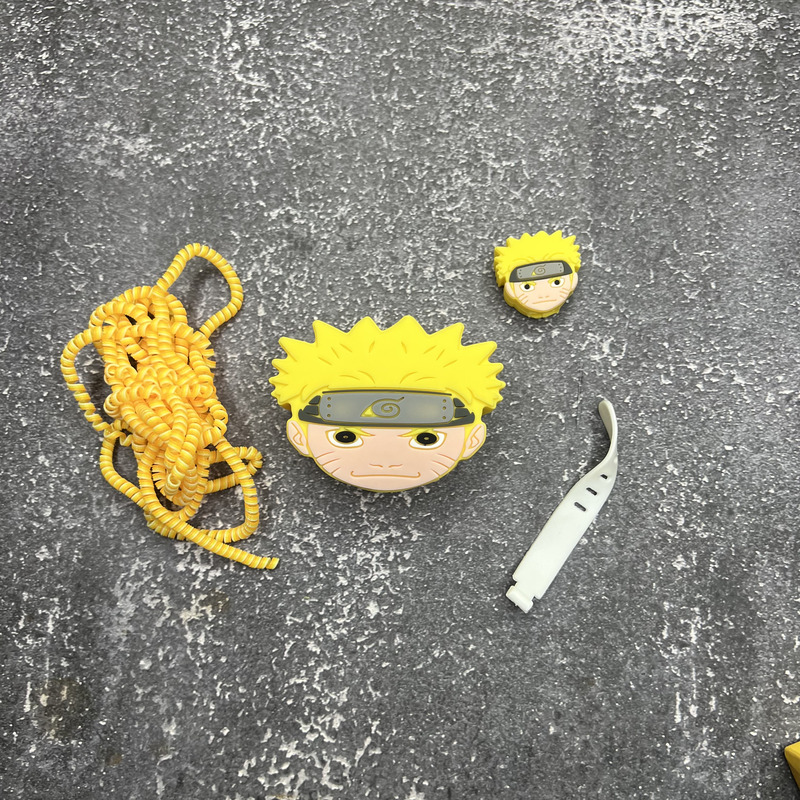 Charger Protection Case Cartoon series-Naruto Uzumaki Shape Charger Protection Case Cartoon series-Naruto Uzumaki Shape