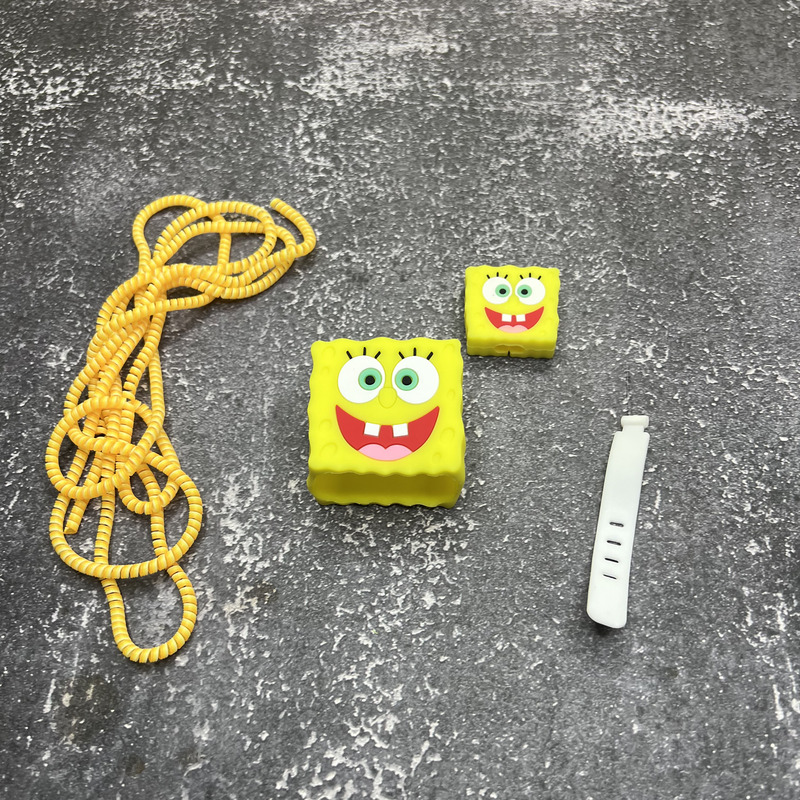 Charger Protection Case Cartoon series - Spongebob Sweatpants Charger Protection Case Cartoon series - Spongebob Sweatpants