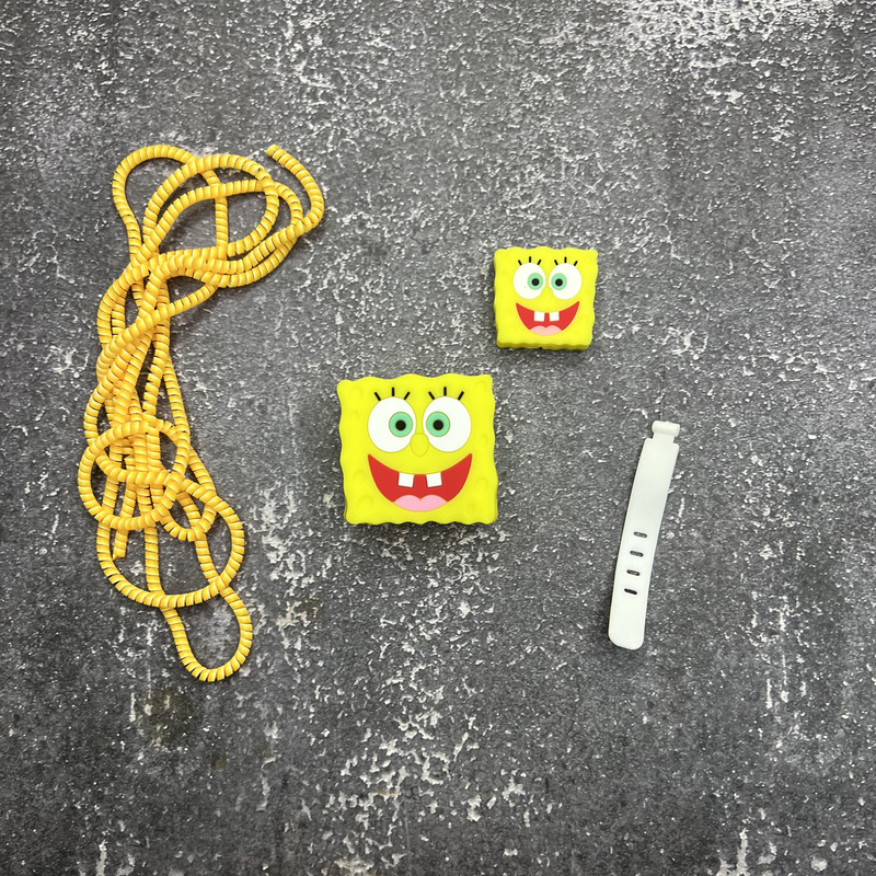 Charger Protection Case Cartoon series - Spongebob Sweatpants Charger Protection Case Cartoon series - Spongebob Sweatpants