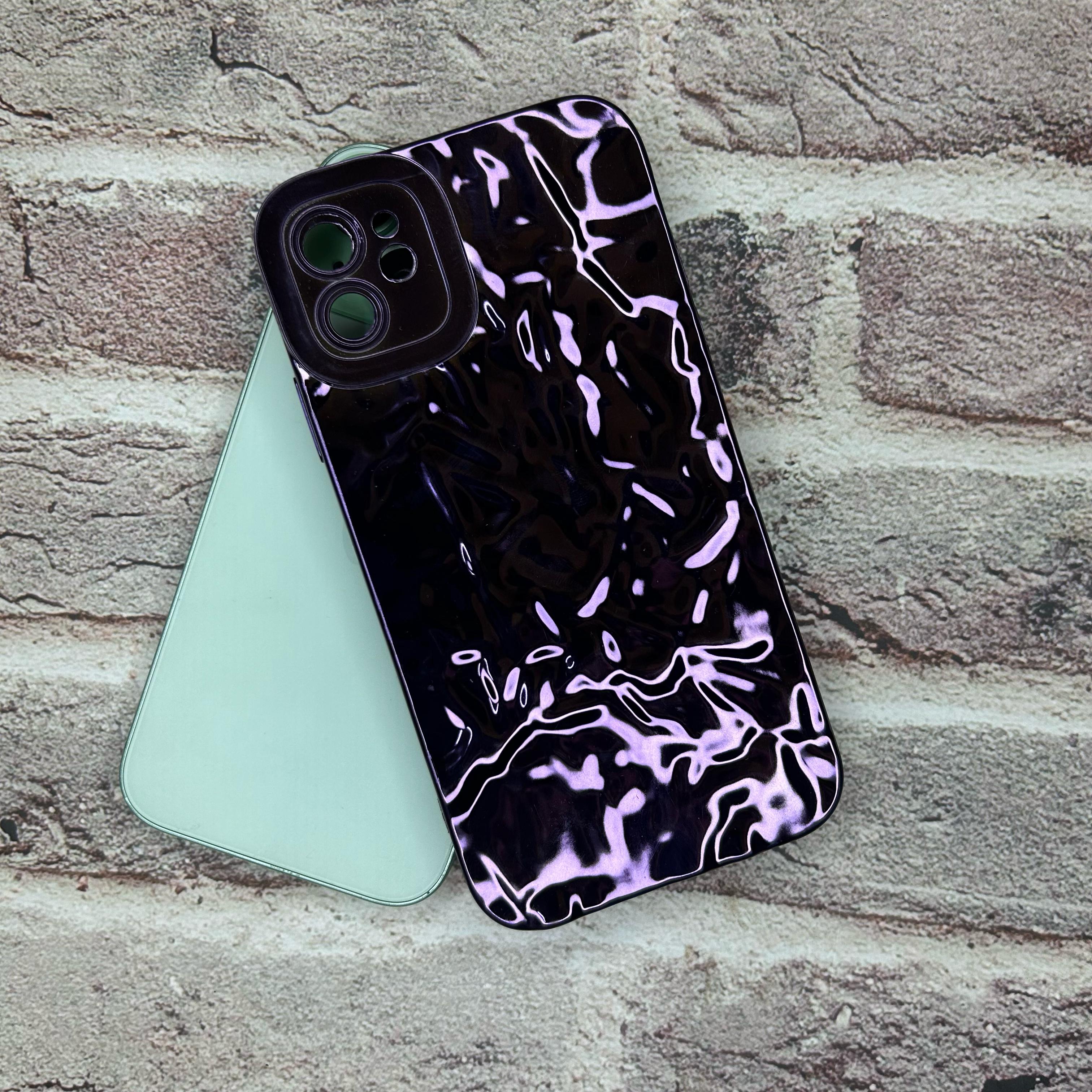 PURPLE GLITTER IPHONE CASE IP13/14 PURPLE GLITTER IPHONE CASE IP13/14