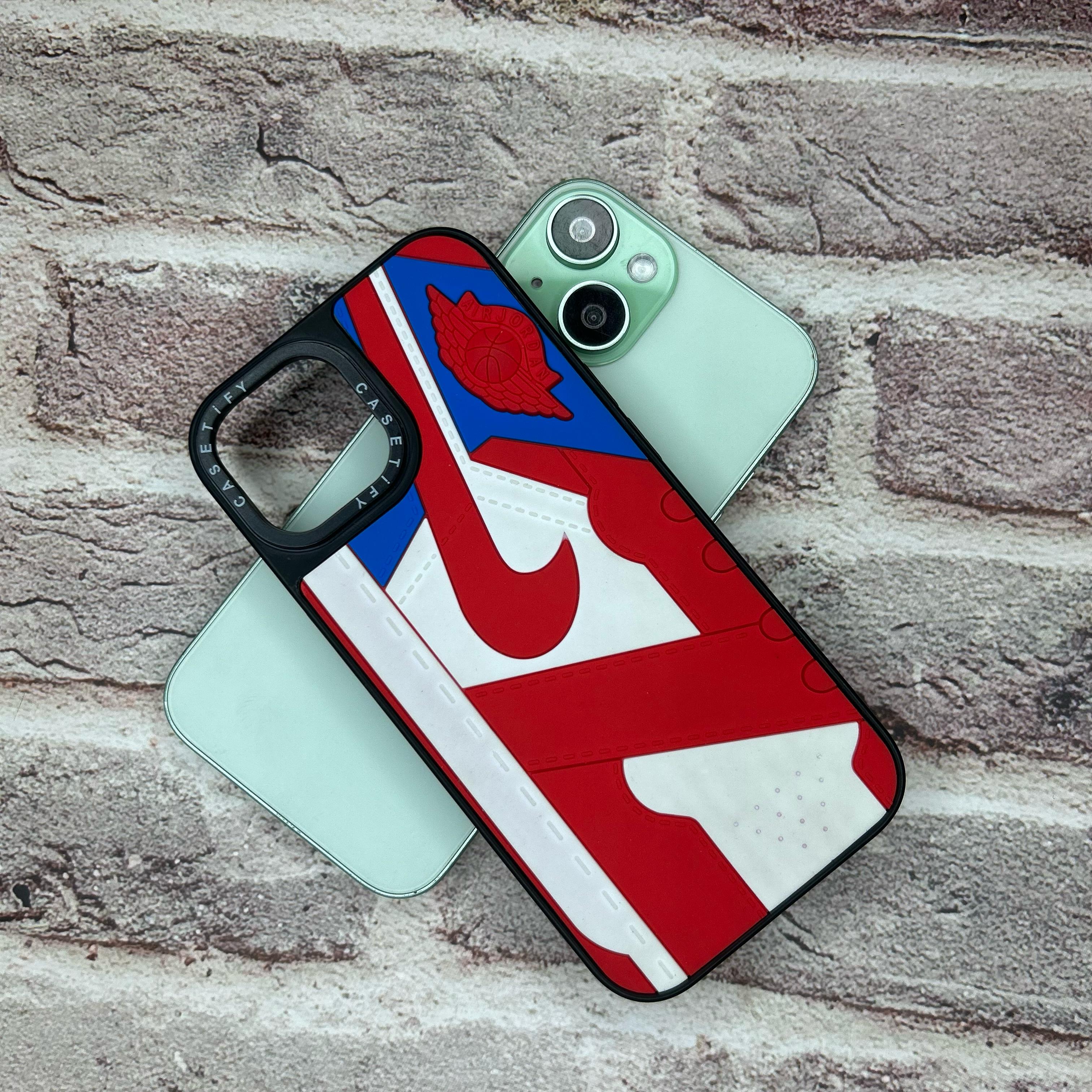 NIKE RED AND BLUE IPHONE CASE IP13/14 NIKE RED AND BLUE IPHONE CASE IP13/14