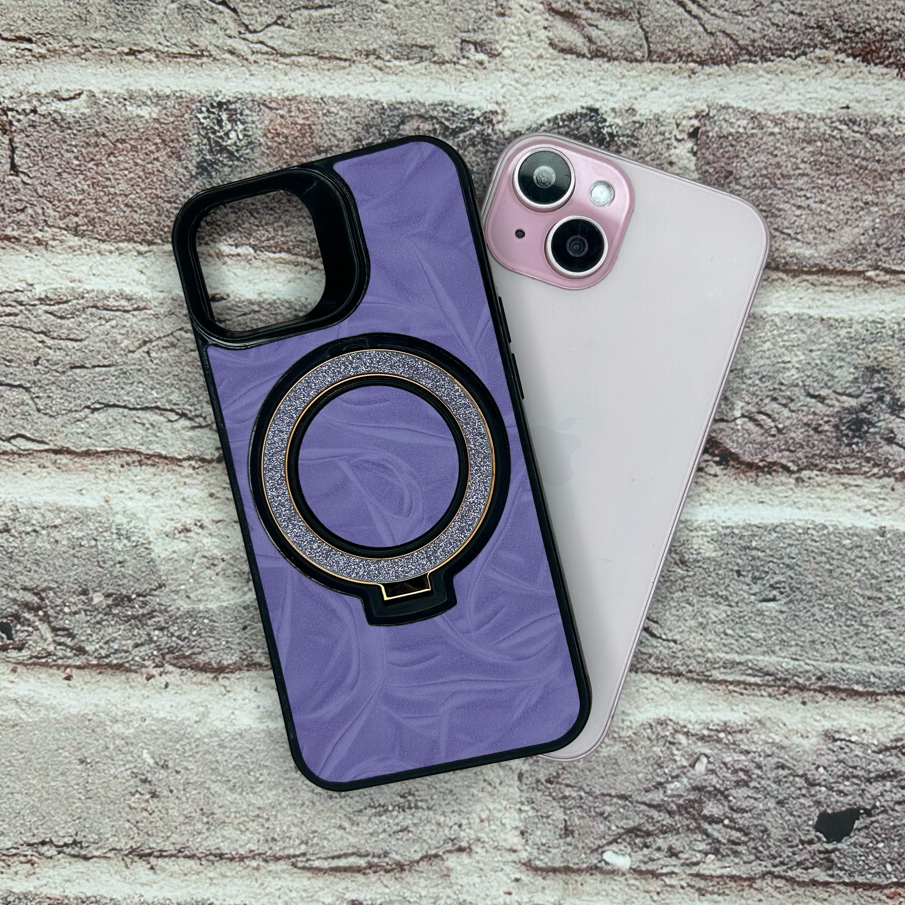 PURPLE METAL MAGSAFE IPHONE CASE IP13/14 PURPLE METAL MAGSAFE IPHONE CASE IP13/14