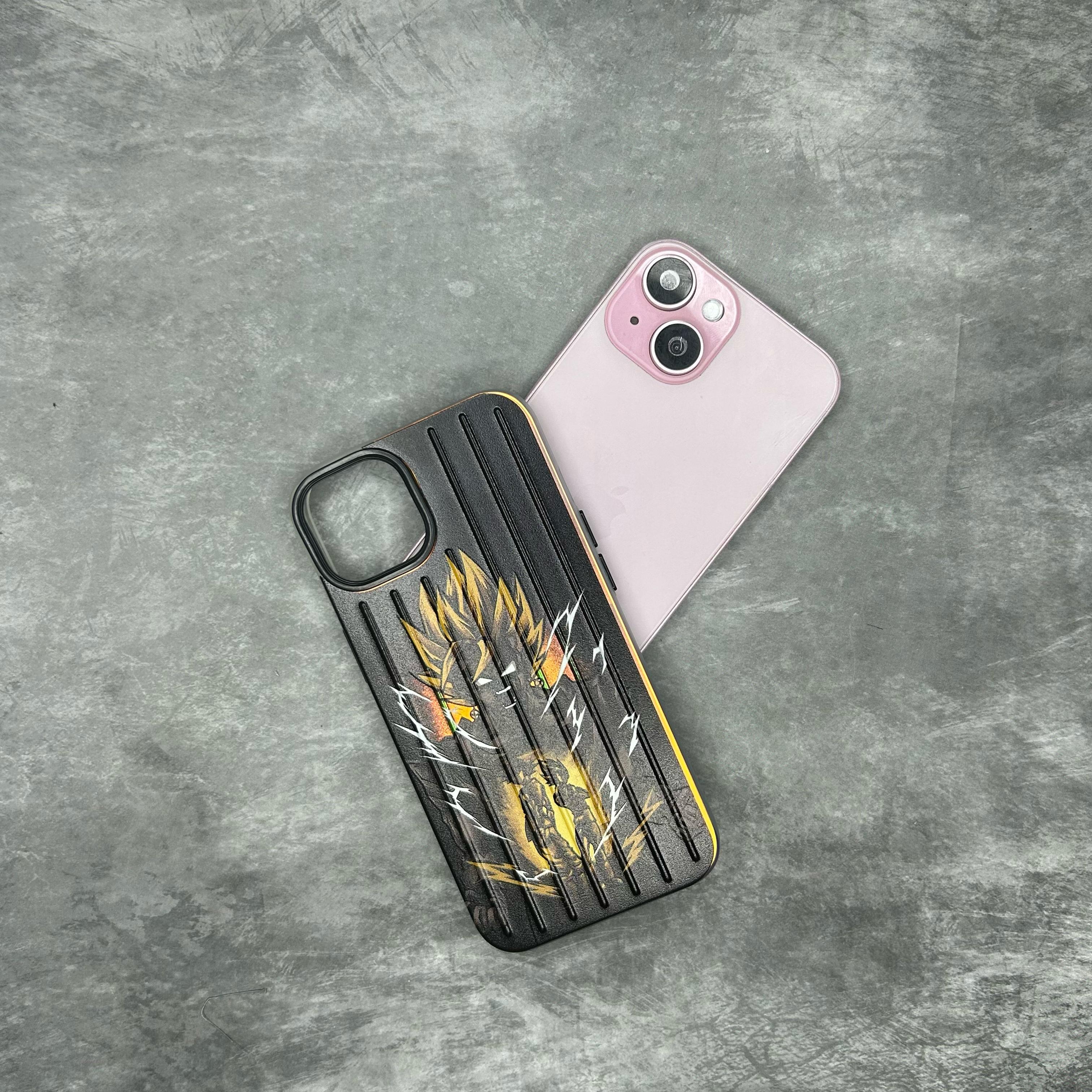 GOKU YELLOW ANIME IPHONE CASE IP13/14 GOKU YELLOW ANIME IPHONE CASE IP13/14