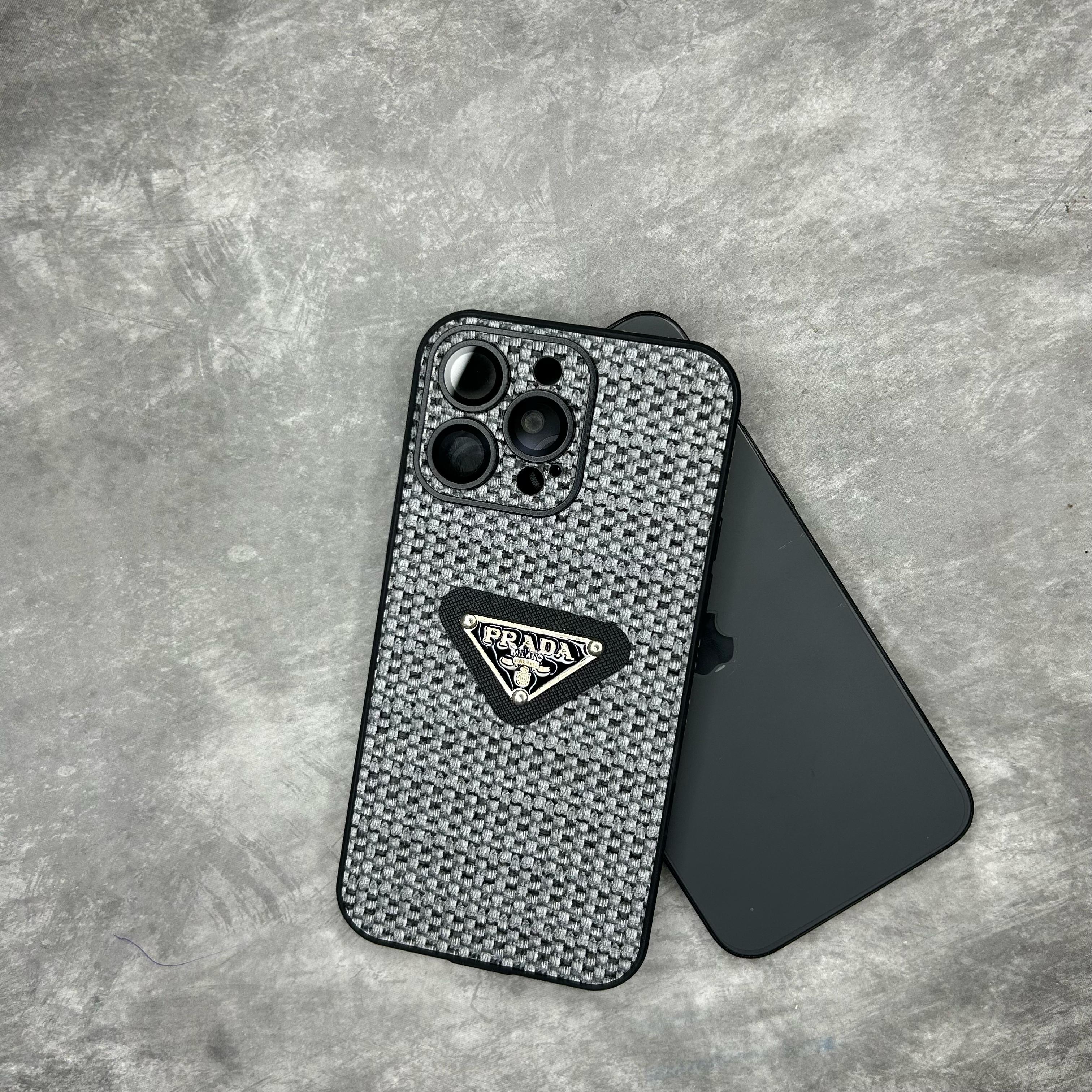 PRADA GREY CASE IPHONE 14pro max PRADA GREY CASE IPHONE 14pro max