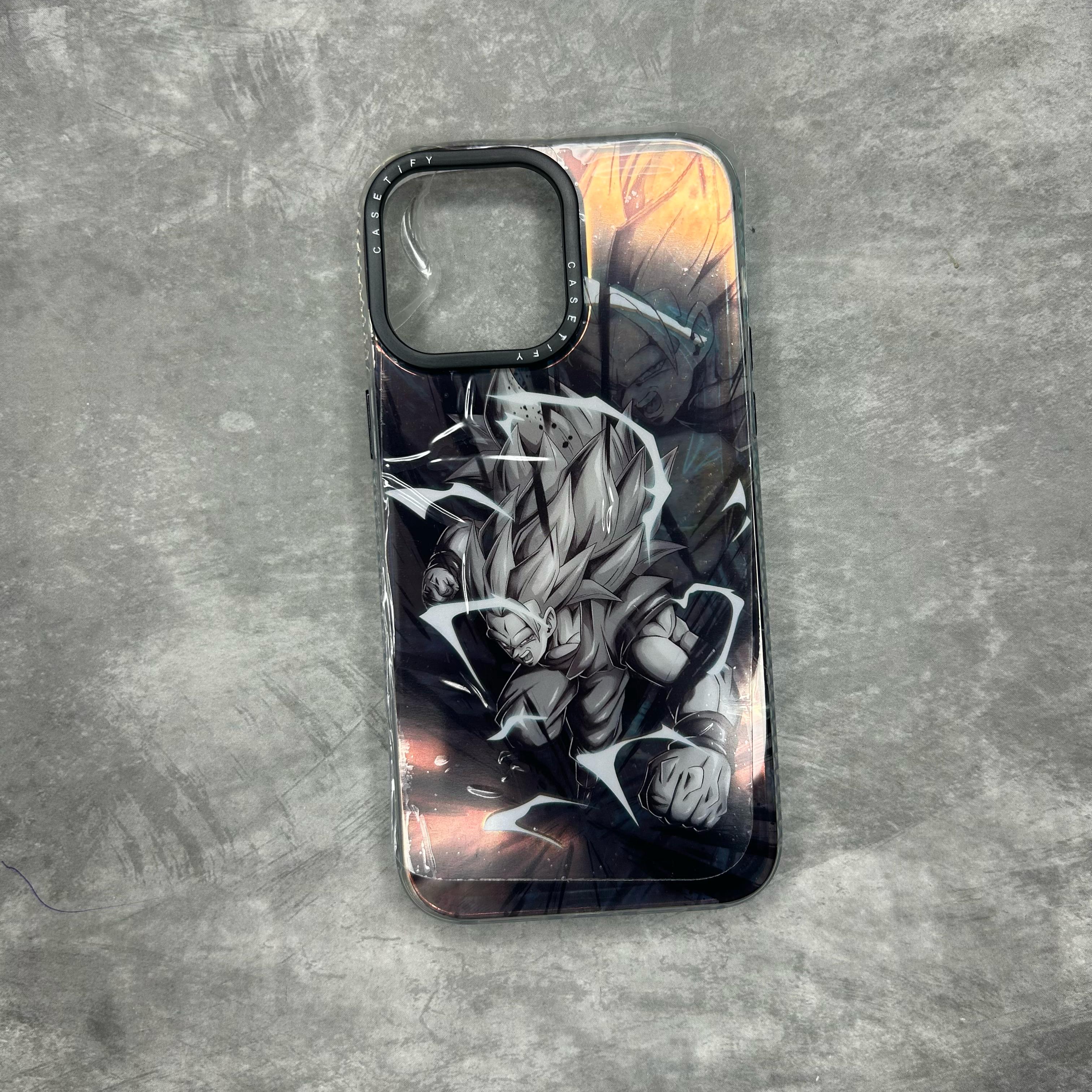 GOKU THUNDER BLACK CASE IPHONE 14pro max GOKU THUNDER BLACK CASE IPHONE 14pro max