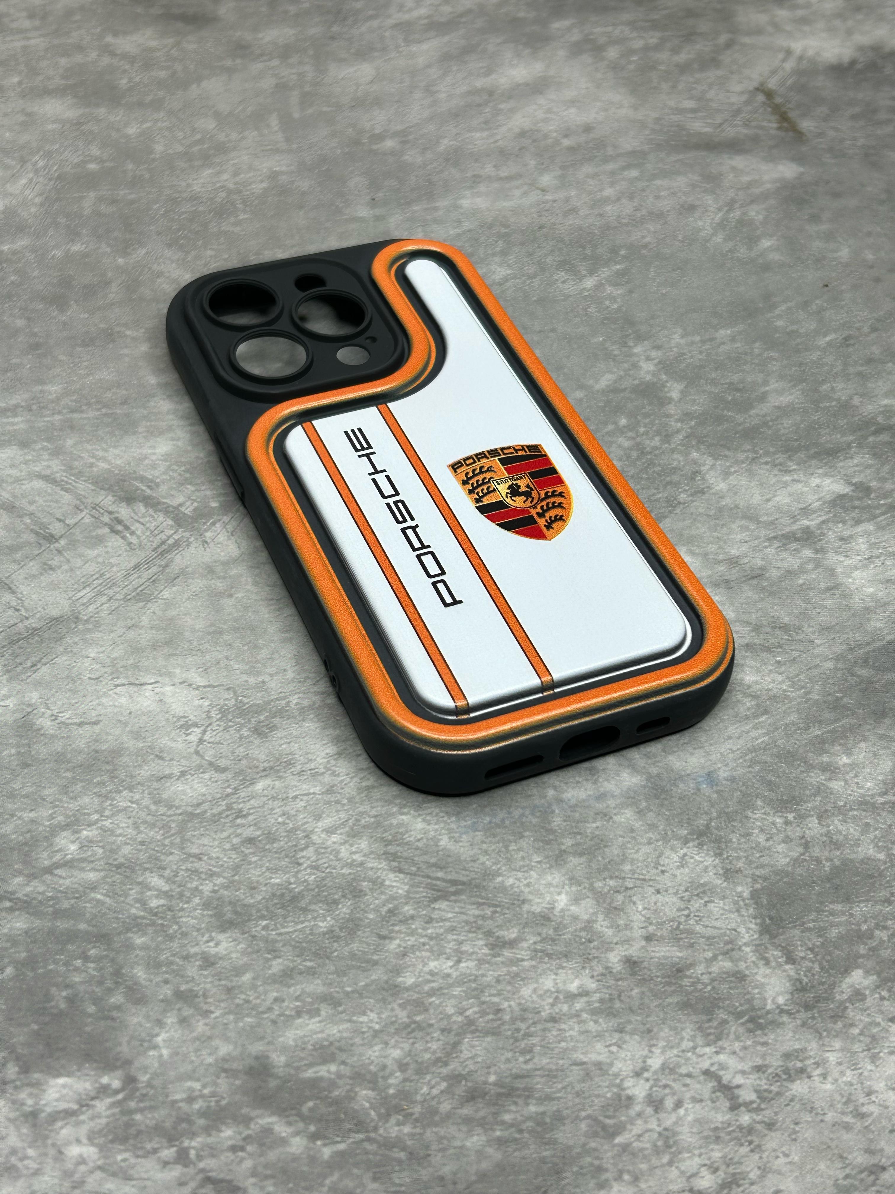 PORCHSE ORANGE IPHONE CASE IP15PRO PORCHSE ORANGE IPHONE CASE IP15PRO