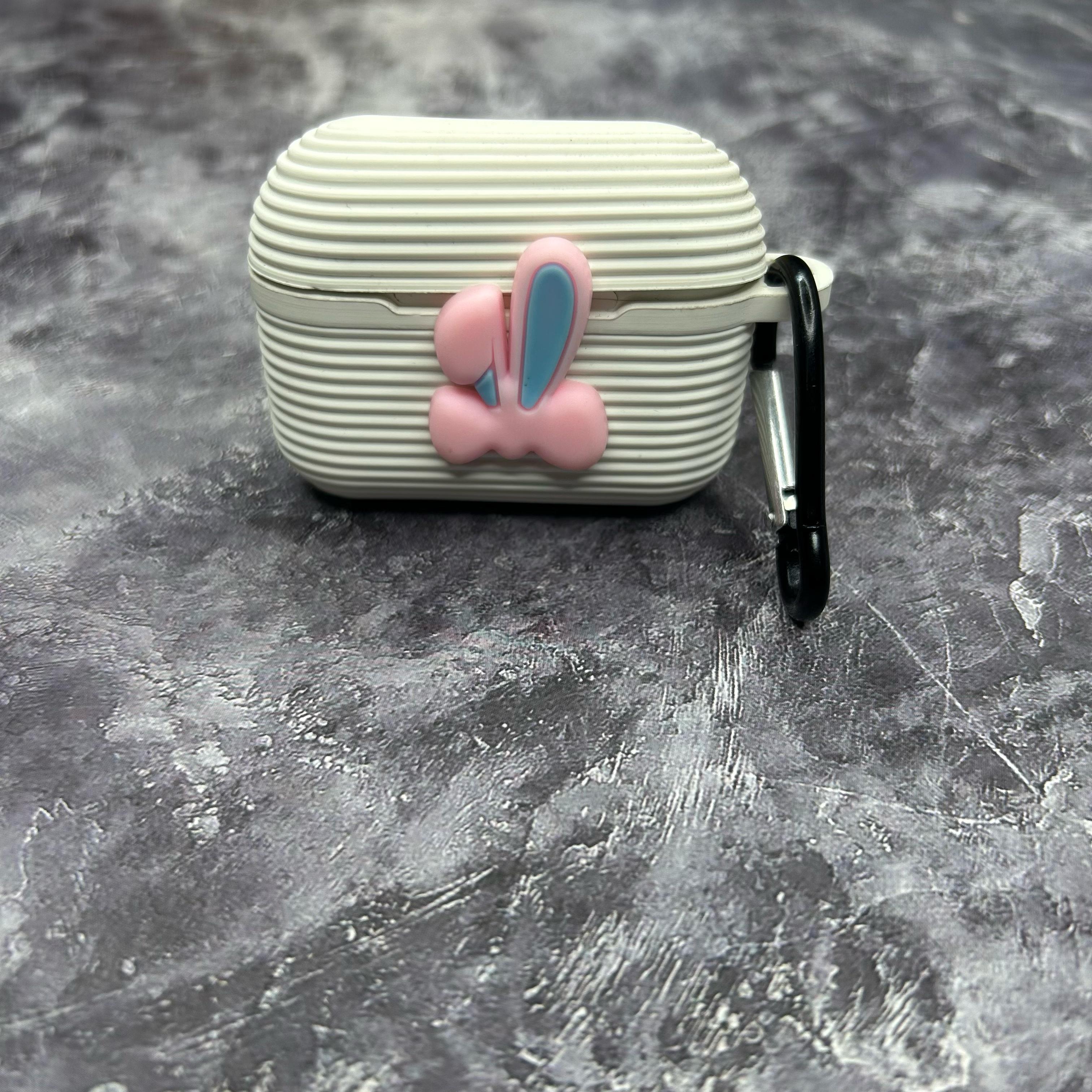 PINK BUNNY SILICONE PROTECTIVE CASE APPLE AIRPODS PINK BUNNY SILICONE PROTECTIVE CASE APPLE AIRPODS