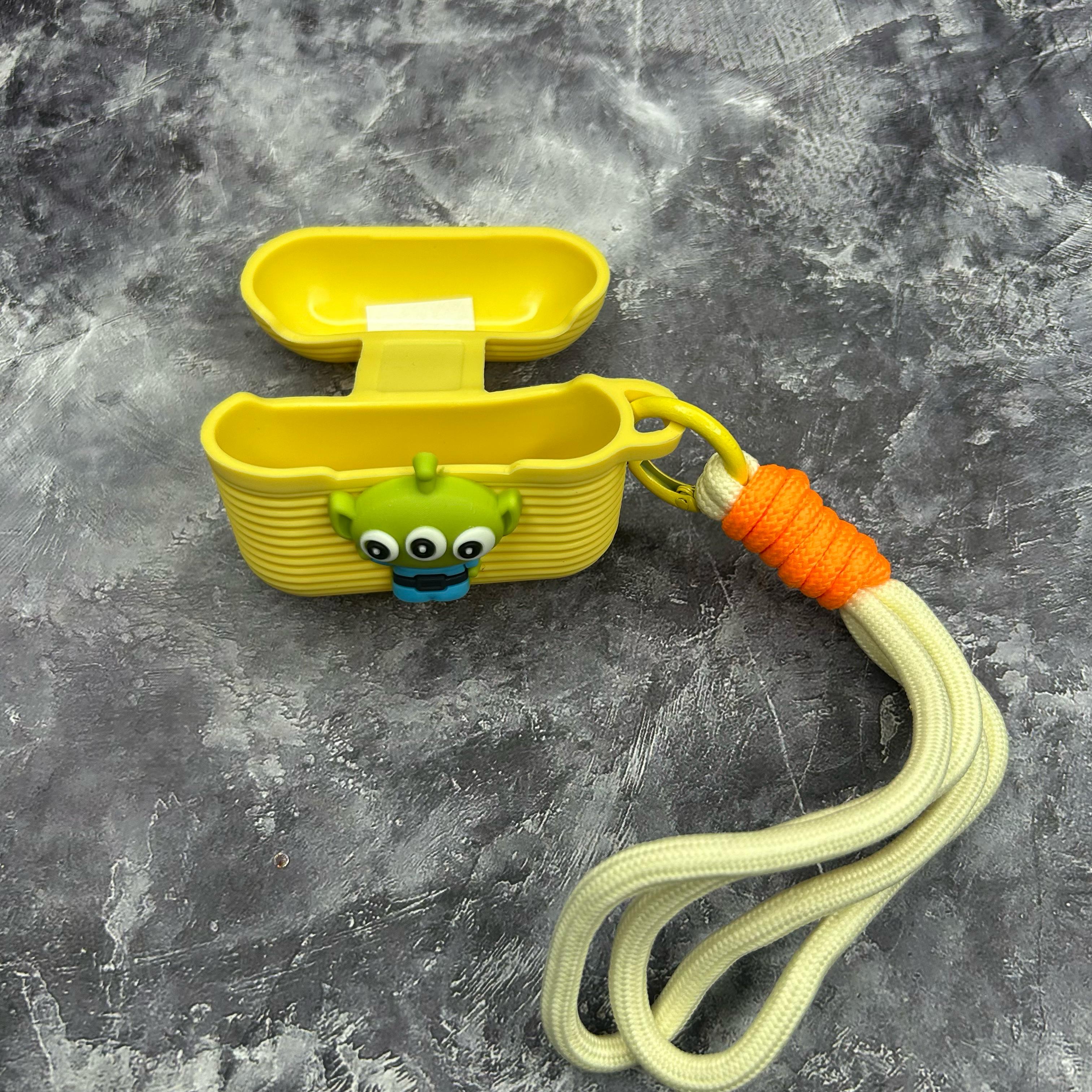 YELLOW MONSTER SILICONE PROTECTIVE CASE APPLE AIRPODS YELLOW MONSTER SILICONE PROTECTIVE CASE APPLE AIRPODS
