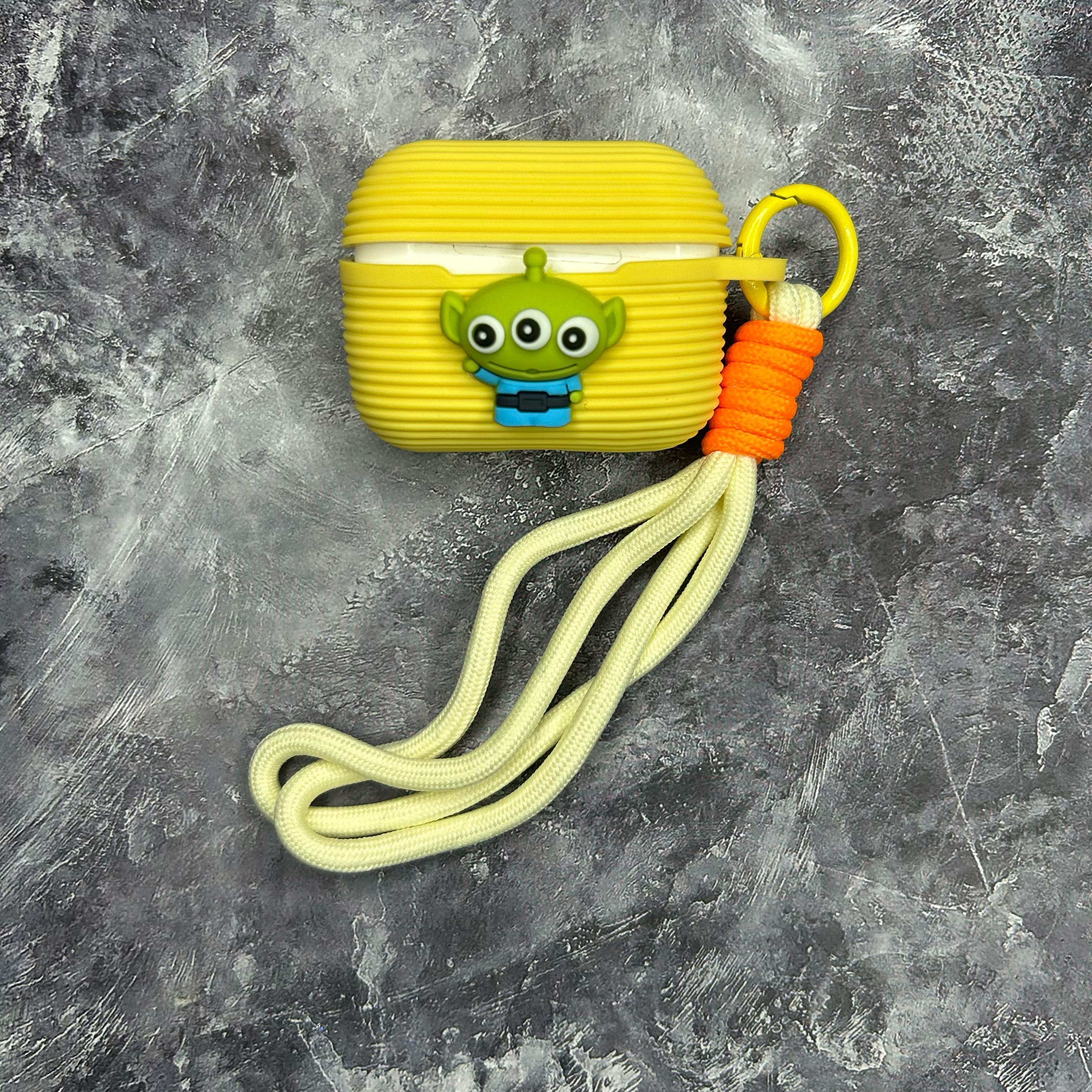 YELLOW MONSTER SILICONE PROTECTIVE CASE APPLE AIRPODS YELLOW MONSTER SILICONE PROTECTIVE CASE APPLE AIRPODS