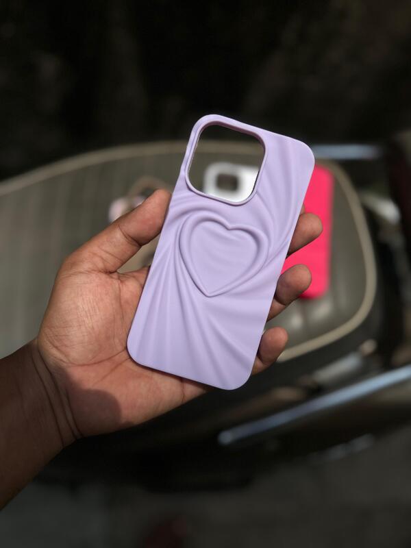 HEART SHAPE SILICONE CASE HEART SHAPE SILICONE CASE