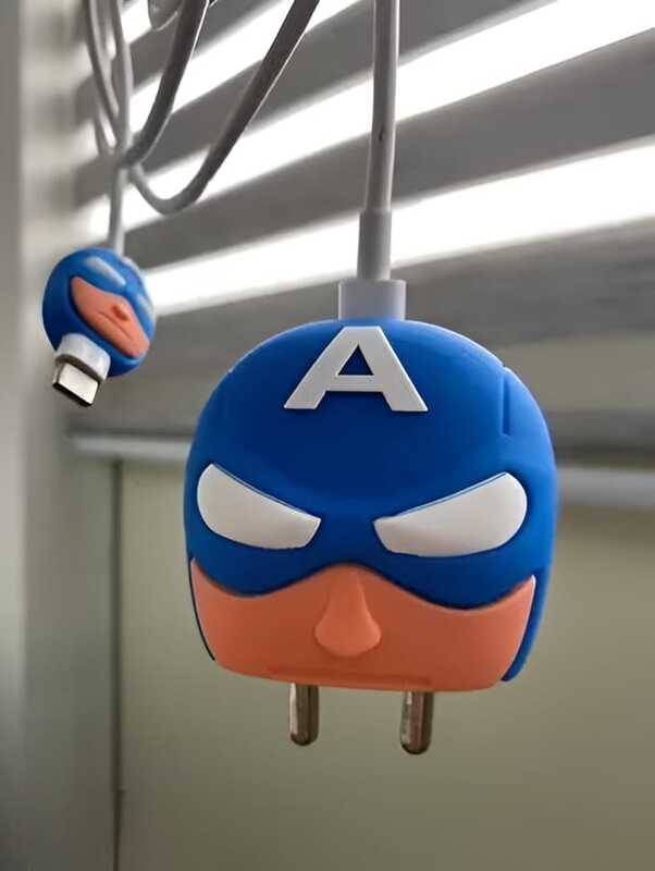 Charger Protection Case - Captain America Charger Protection Case - Captain America