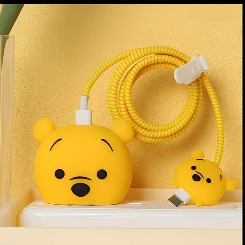 Charger Protection Case -WINNIE POOH Charger Protection Case -WINNIE POOH
