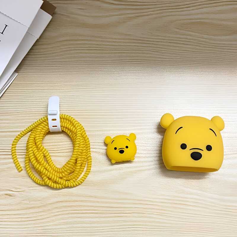Charger Protection Case -WINNIE POOH Charger Protection Case -WINNIE POOH