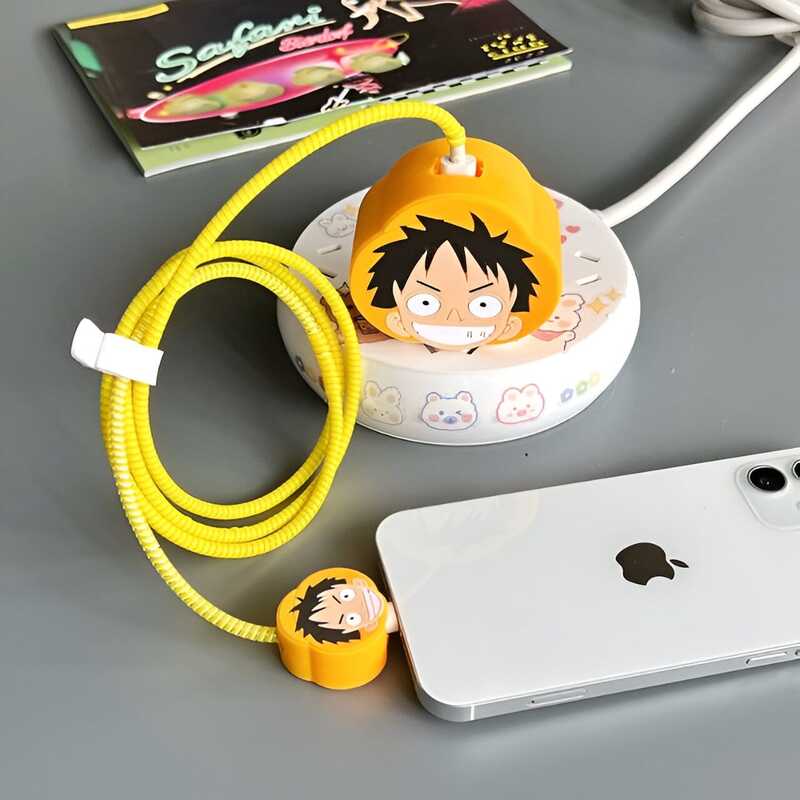Charger Protection Case Cartoon series-D Luffy Charger Protection Case Cartoon series-D Luffy