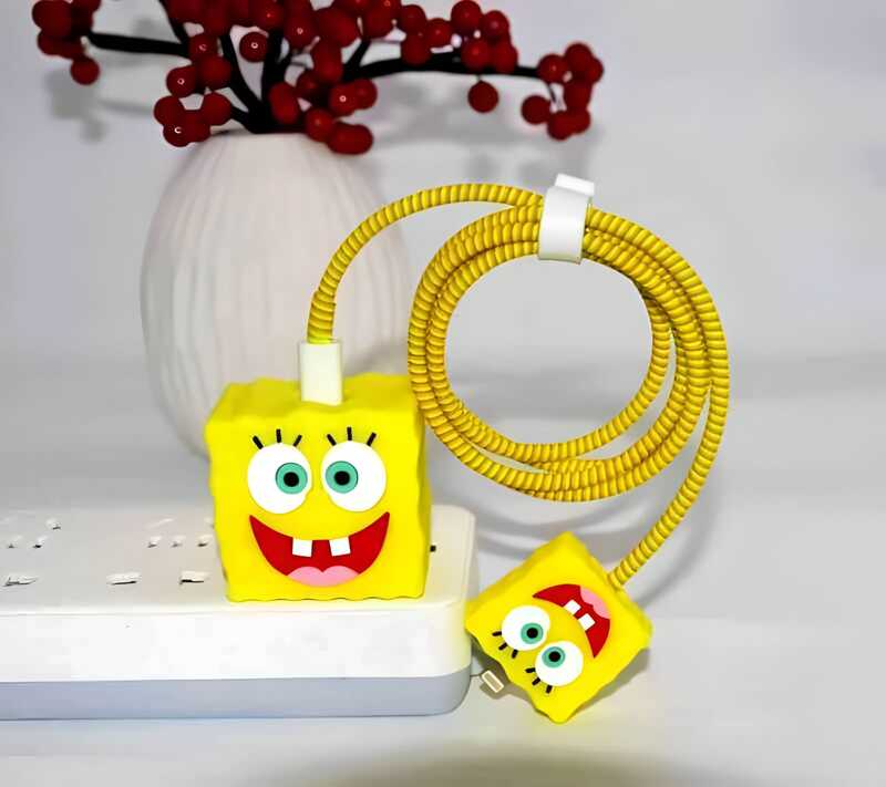 Charger Protection Case -SpongeBob Charger Protection Case -SpongeBob