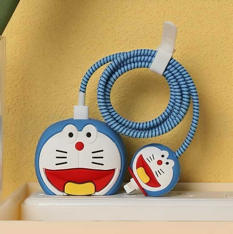 Charger Protection Case Cartoon series-Doremon Charger Protection Case Cartoon series-Doremon