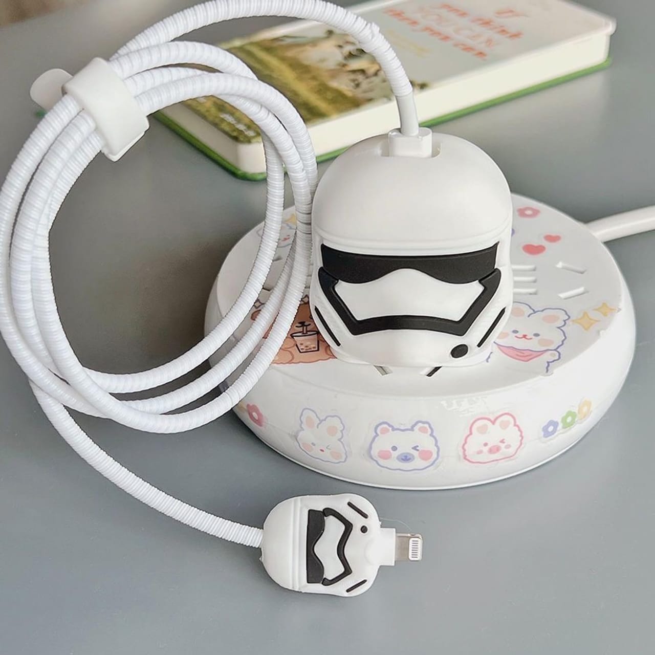 STAR WAR CHARGER PROTECTION ( WHITE) STAR WAR CHARGER PROTECTION ( WHITE)