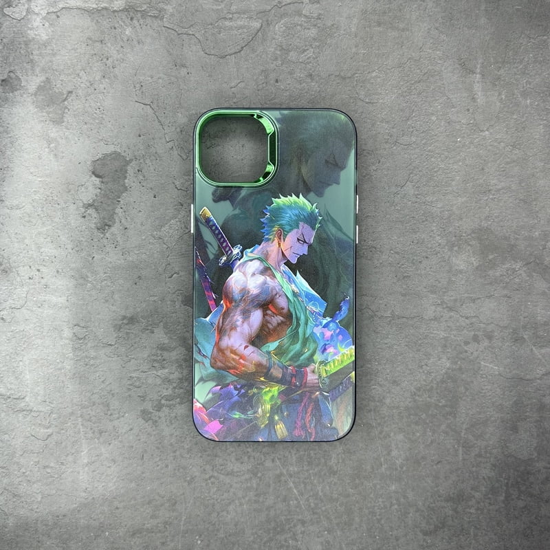 Silicone-Fiber Printed Anime Series Back Case for iPhone Silicone-Fiber Printed Anime Series Back Case for iPhone