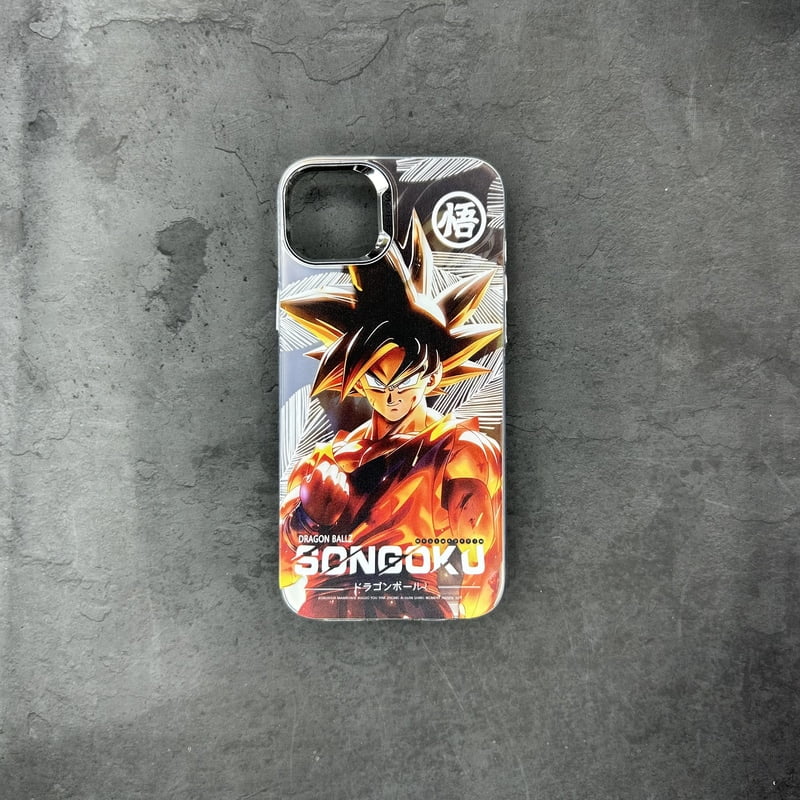 Silicone-Fiber Printed Anime Series Back Case for iPhone Silicone-Fiber Printed Anime Series Back Case for iPhone