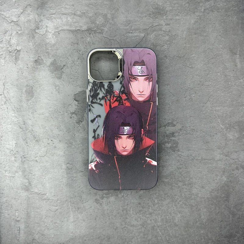 Silicone-Fiber Printed Anime Series Back Case for iPhone Silicone-Fiber Printed Anime Series Back Case for iPhone