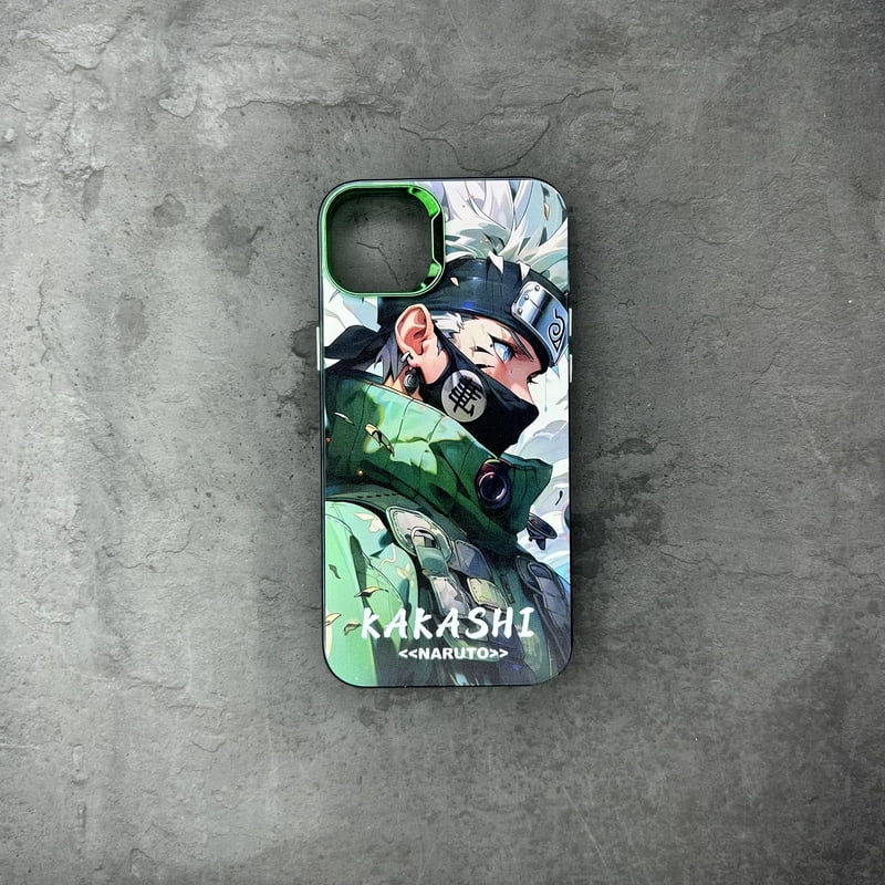 Silicone-Fiber Printed Anime Series Back Case for iPhone Silicone-Fiber Printed Anime Series Back Case for iPhone